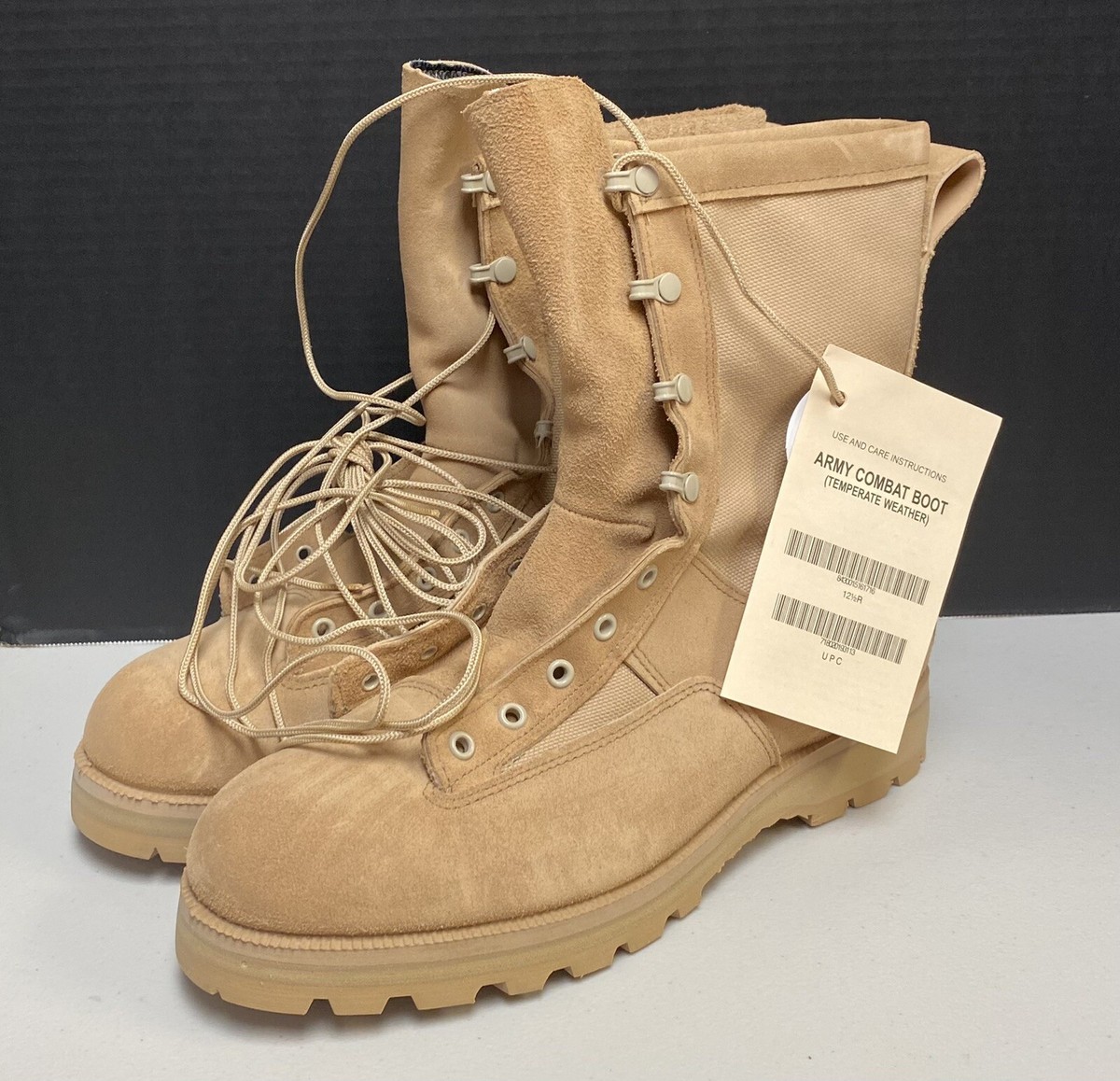 米軍　実物　McRaefootwear GORE−TEX US 8W 26cm NEW McRae Military Combat Boot Mens Sz 12.5 Gore-Tex Flight