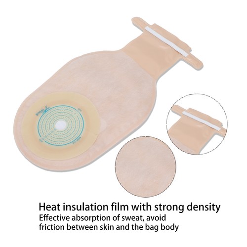 10pcs One Piece Ostomy Bag Colostomy Bags Ostomy Ileostomy Stoma Supplies Ebay