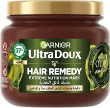 Garnier Ultra Doux Mythic Olive Extreme Nutrition Hair Remedy Mask  340ml