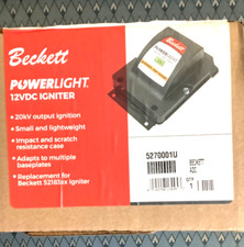BECKETT 5218301U  or 5270001U  (new number) 12VDC IGNITOR FOR A DC OIL BURNER