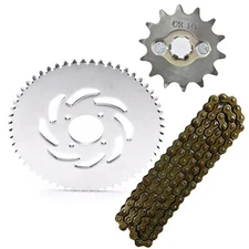 428 Chain + Front Rear Sprocket 110 125cc ATV Pitpro Bike Taotao Sunl SSR Piranh