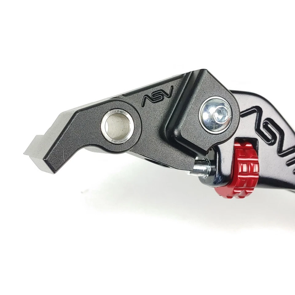 ASV F3 Brake Lever Black Short Yamaha YZF-R1 2004 - 2006 YZF-R6 2005 - 2016 - Image 3 of 3