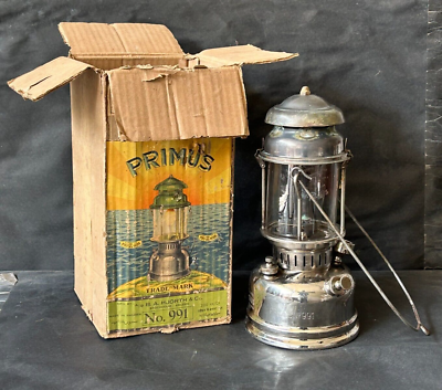 VERY RARE VINTAGE AB BA HJORTH & CO. PRIMUS NO.991 KEROSENE
