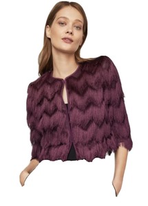 bcbg fringe jacket