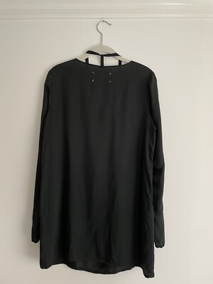 Maison Martin Margiela Vintage Fall 1999 Black Viscose Lining Long