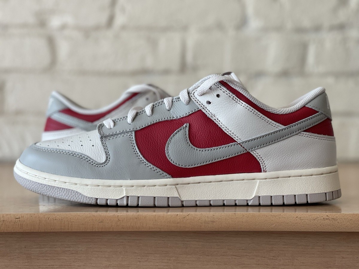 Nike Dunk Low Retro Ultraman Phantom Light Iron Ore Gym Red HJ9093-030 Men  Sz 14 - Main Image