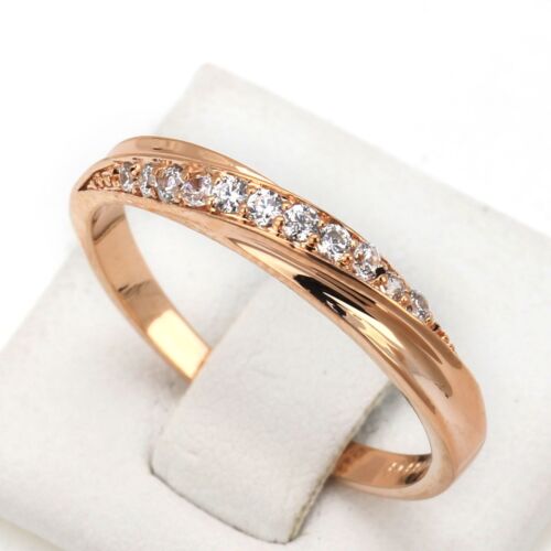 Wedding Bridal Cubic Zirconia Ring - Women Fashion Jewelries Elegant Rings 1pc - Picture 1 of 14