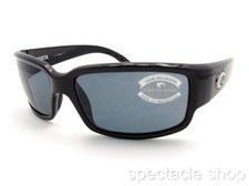 Costa Del Mar Caballito Black Grey 580P Polarized Authentic CL11OGP Suns