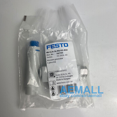 1pcs New Festo VN-14-H-T4-PI4-VI5-RO2 547705 Vacuum Generator