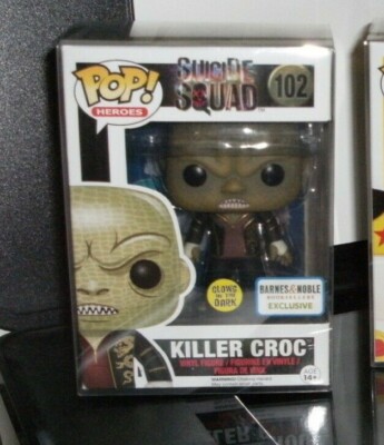 Funko Pop Killer Croc 102 Barnes Noble Exclusive Glows In The
