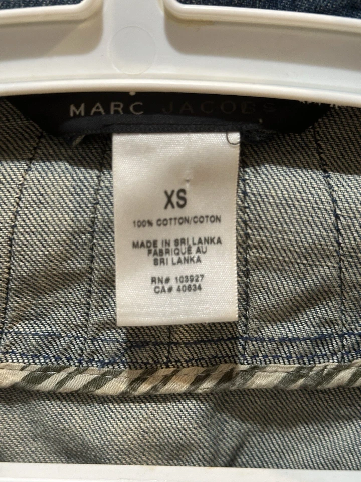 Abrigo vaquero largo vintage Marc Jacobs talla XS Foto 4 de 4