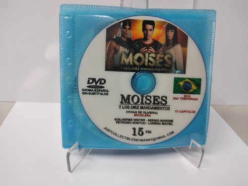 BIBLICAS, Moises y los Diez Mandamientos, 1RA Y 2DA, 53 DVD, 261 EPISODES, 2016 - 第 4/4 張圖片