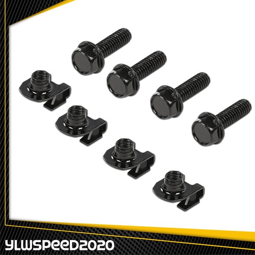 4 TOOL BOX ANCHOR BOLTS &amp; JACKNUTS! FITS GM CHEVY FORD GMC TRUCKS