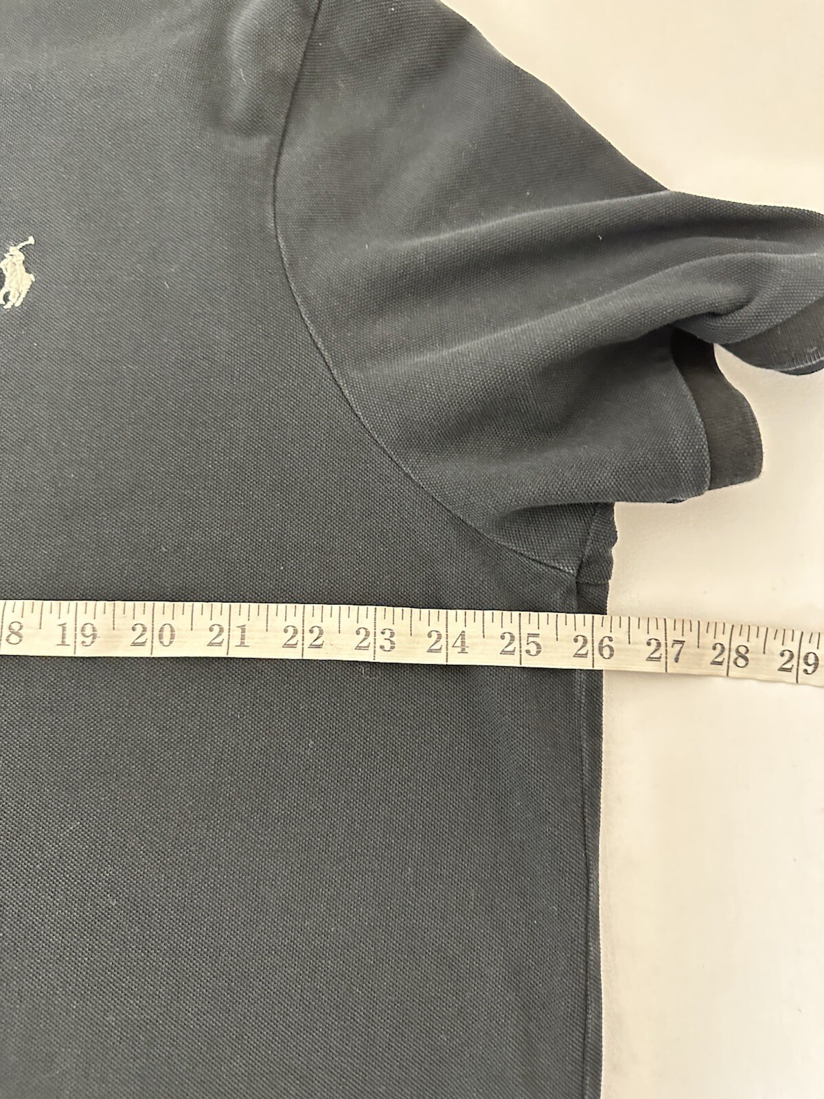 Polo Ralph Lauren Polo Shirt Uomo XXL NERA Manica Corta Grigio Pony