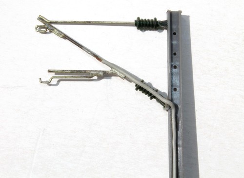 JV HO, 8 CATENAIRE 7 SIMPLE + 1 DOUBLE MAT POTEAU ALIMENTATION TRAIN ELECTRIQUE - Imagen 2 de 2
