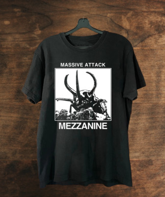 NEW MASSIVE ATTACK Mezzanine BAND Poster Gift For Fan S to 5XL T-shirt GC3220