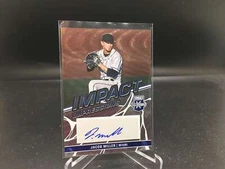 Jacob Miller 2023 Elite Extra Edition Impact Impressions Auto II-JML Marlins