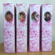 Set of 4 MY FAIR LADY BARBIES Pink, Flower, Ascot, Ken 1996 New and MIB