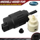 Windshield Washer Pump with Rubber Grommet for Chevy Equinox Volkswagen Passat