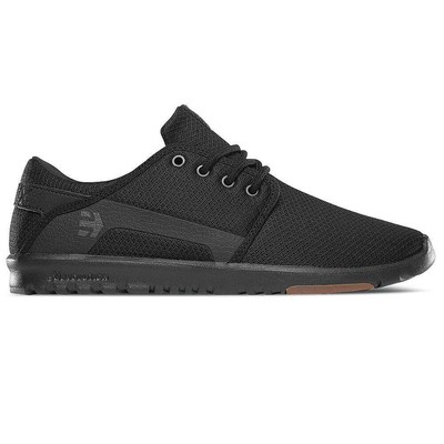 Etnies Men's Scout Low Top Sneaker Shoes Black Blk Gum (544)