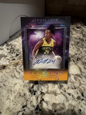 JEWELL LOYD 2024 Panini Origins WNBA GOLD #/10 Auto #DA-JL: Las Vegas Aces