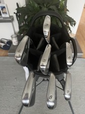 Taylor Made Cb Tp Irons 3-9 Iron Stiff Steel Shaft Golf Pride Grip