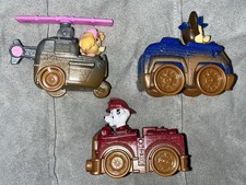 PAW Patrol Chase, Marshall  Skye Small Push Vehicles - EXCELLENT CONDITION