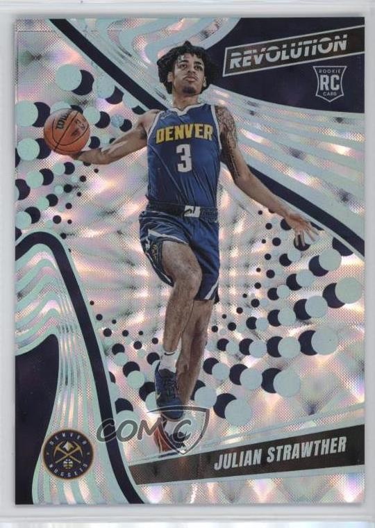 2023 Revolution Rookies Future Frame 33/60 Julian Strawther #129 Rookie RC 0r5a