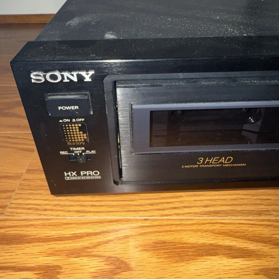 Sony TC-K620 3-head Stereo Cassette Deck FOR PARTS DOOR WON’T OPEN - Image 3 of 4