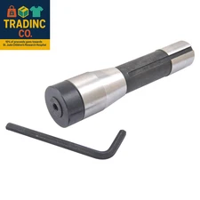 3900-0144 Spring-Loaded Steel Slotting Saw Arbor, R8 Shank, 5-3/32"