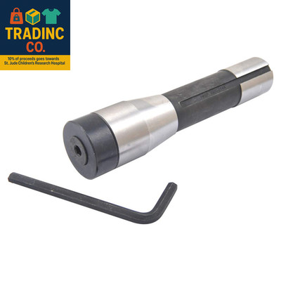 3900-0144 Spring-Loaded Steel Slotting Saw Arbor, R8 Shank, 5-3/32''