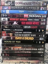 Horror Movie DVD's Lot of 18 Total Of 56 Movies Horror Classics