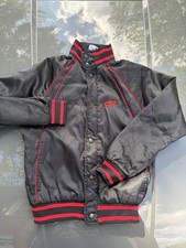 VINTAGE MICHAEL JORDAN NIKE AIR JORDAN 1 SATIN JACKET WING LOGO Youth Medium