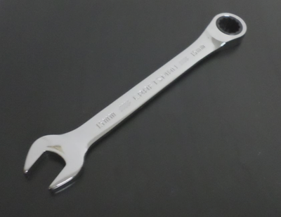 #ad New Craftsman 15mm Ratcheting Combination Wrench Full Polish 72T Metric 15 mm $12.99