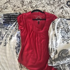 2 Buffalo David Bitton Womens T Shirt Size M Large Top Long Sleeve Good