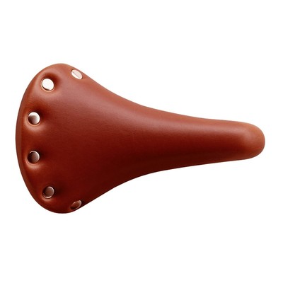 Velo Vl-6067 Coil Spring Saddle, Brown Leather_