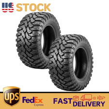 Garveetech 2 Pcs 27x11.00-12 Atv Utv Tires 27x11-12 8ply At At Mud Snow Tires