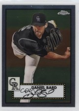 2021 Topps Chrome Platinum Anniversary Daniel Bard #232 0wq