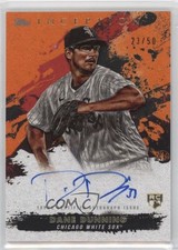 2021 Inception Rookie and Emerging Star Orange 23/50 Dane Dunning Auto 1aj4