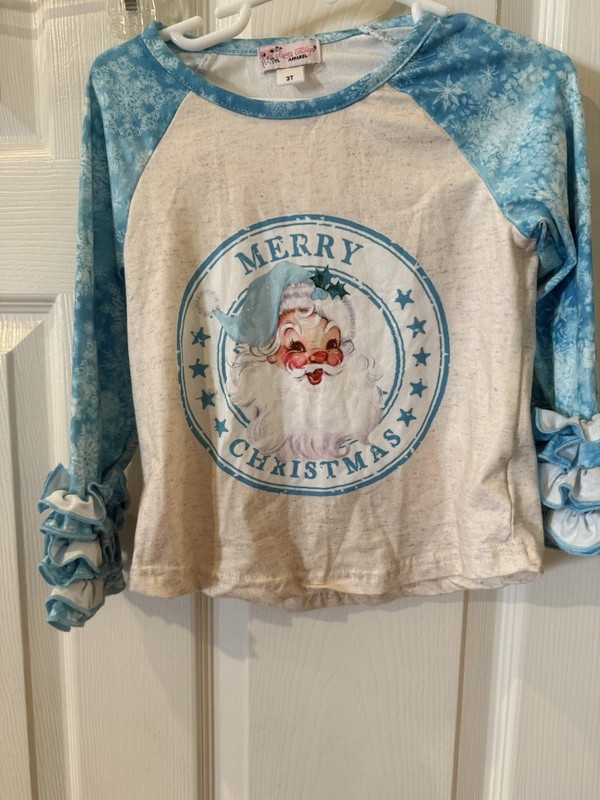 girls christmas shirt