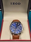 Working IZOD 43.95mm Faux-Chronograph Men's Wristwatch No. IZO8085KL / READ!!