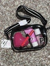 Victoria s Secret Pink Clear Crossbody Concert Bag 3 Ways To Wear New