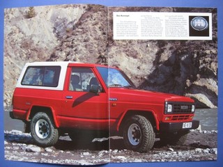 Nissan Patrol Benzin Diesel Hardtop Prospekt 1986