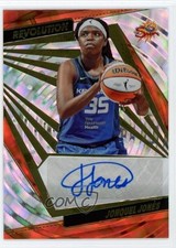 2022 Panini Revolution WNBA Fractal 68/99 Jonquel Jones #AG-JQJ Auto 06mc