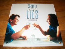 SECRETS LIES 2-Laserdisc LD SET EXCELLENT CONDITION VERY RARE MIKE LEIGH AND