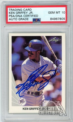 Ken Griffey Jr. #245 1990 Leaf card