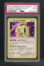 The Pokémon Company 2017 Shining Arceus Shining Legends 57/73 PSA 9 Holo English on eBay