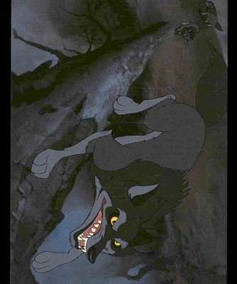 1992 Pro Set Beauty and the Beast #12 Hunted by Wolves!