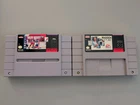NHLPA Hockey '93 & Madden 96 Super Nintendo SNES Cartridges Only Tested