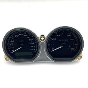 oem Harley 70900121D Black Speedo Tach Speedometer Gauges 20-25 Touring Trike